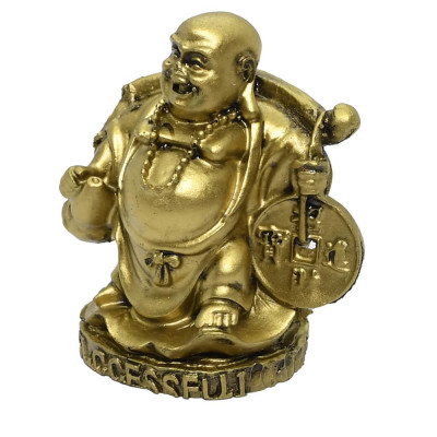 Set sase Buddha Razand aurii pentru santate si prosperitate foto