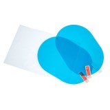 Cumpara ieftin Set 2 folii protectie pentru oglinzi auto, autoadezive, anti-ceata, strat hidrofob, usor de instalat, compatibile universal, 13.5 x 9.5 cm
