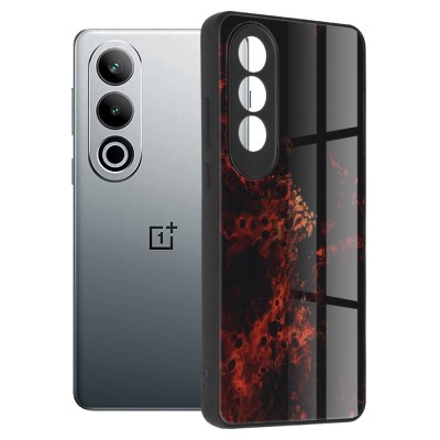 Husa OnePlus Nord CE4 Techsuit Glaze, Red Nebula foto