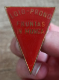 Insigna Fruntas in Munca Loto-Prono