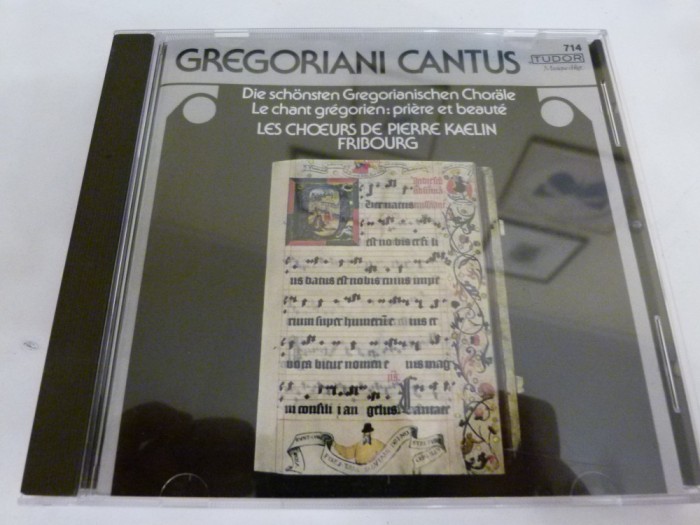 Gregoriani cantus, s