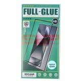 Folie protectie display sticla HD Clear FingerPrint Unlock Samsung Galaxy S21 Black