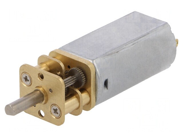Motor DC cu Transmisie 6V 900mA Ax Crestătură D 35:1