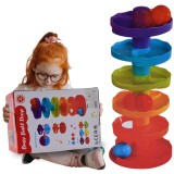 JOC DE AGILITATE CU TUNEL PIRAMIDAL PENTRU MINGI DE COPII