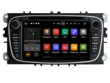 Navigatie Auto Multimedia cu GPS Android Ford Mondeo Focus S Max Transit Tourneo, 2GB RAM +16GB ROM, Internet, 4G, Aplicatii, Waze, Wi-Fi, USB, Blueto