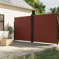 vidaXL Copertină laterală retractabilă, maro, 220x600 cm 4004674