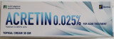 Tretin Retinol Acretin 0.025% 30gr Riduri Cicatrici