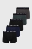 HUGO boxeri 5-pack barbati, culoarea gri, 50479944