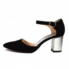 Pantofi dama, din piele naturala, marca Botta, 1028-1, negru 36 foto