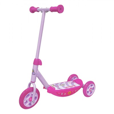 Trotinetă Copii, Multicolor, 3 Roți, V&amp;acirc;rstă Recomandată 3+ Ani, Greutate Maximă 25kg foto