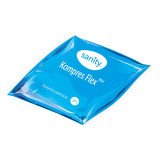 Cumpara ieftin Compresa medicala Sanity Mini Flex, 10 x 10 cm, cald/rece, Albastru