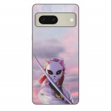 Husa compatibila cu Google Pixel 8 Silicon Gel Tpu Model Demon Slayer Sabito