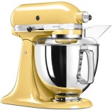 Mixer cu bol KitchenAid Artisan 5KSM175PSEMY, 300W, 4.8L, Majestic Yellow