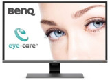 Monitor VA LED BenQ 31.5inch EW3270U, Ultra HD (3840 x 2160), HDMI, DisplayPort, Boxe, 4 ms (Negru/Gri)