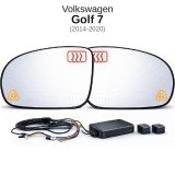 Senzor unghi mort dedicat Volkswagen Golf 7 2014-2020 cu oglinda LED