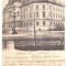 986 - ORADEA, Justice Palace, Litho, Romania - old postcard - used - 1900