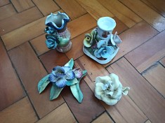 Bibelouri. 4 obiecte florale de decor. Preț 144 lei (negociabil)