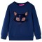Bluzon pentru copii, bleumarin, 104