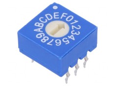 &Icirc;ntrerupător Codificare HEX/BCD Poz 16 THT