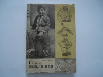 Cartea tricotajelor de mana - Martha M. Recht foto