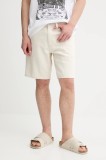 Levi&#039;s pantaloni scurți jeans culoarea bej, A8461