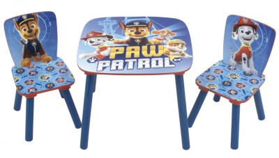 Set masuta si 2 scaunele Paw Patrol foto