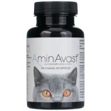 Supliment nutritiv pentru c&acirc;ini și pisici AminAvast, suport renal, 300 mg, 60 capsule