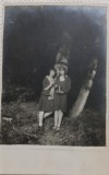 Fotografie tip Carte postala, Doua prietene la Calimanesti 1927