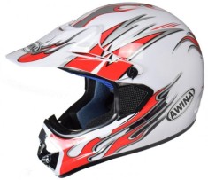 Casca cross/ATV, Awina TN-8686-30, culoare alb/rosu, marime XL Cod Produs: MX_NEW AJ0366