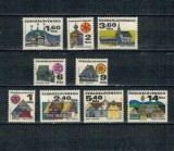 Cehoslovacia 1971 - Uzuale, clădiri, serie neuzata