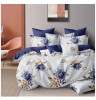 Lenjerie pat dublu,bumbac finet,6 piese,cearceaf normal 220x240cm, cearceaf pilota 200x220cm, 2 fete de perna 50x70, 2 fete de perna 70x70-A1172, Talo