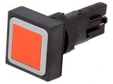 Comutator Apăsare 16mm Roșu 2 Pini