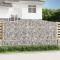 vidaXL Coșuri gabion arcuite, 6 buc 400x50x200/220 cm, fier galvanizat