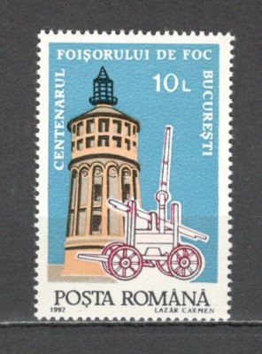 Romania.1992 100 ani Foisorul de Foc XR.1059 foto