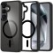 Husa Samsung Galaxy S25 Tech-Protect MagMat Magsafe negru transparent