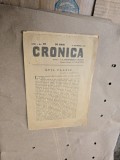 Cronica - nr 40, 15 noiembrie 1915
