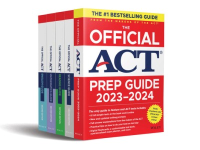 The Official ACT Prep &amp;amp; Subject Guides 2023-2024 Complete Set foto