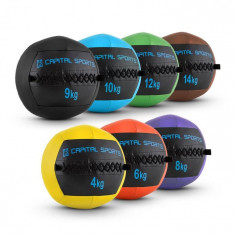 Capital Sports Epitomer Wall Ball Set, 4 kg, 6 kg, 8 kg, 9 kg, 10 kg, 12 kg ?i 14 kg foto