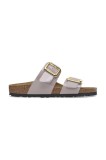 Birkenstock papuci Sydney Patent Cushion Buckle femei, culoarea violet, 1029473
