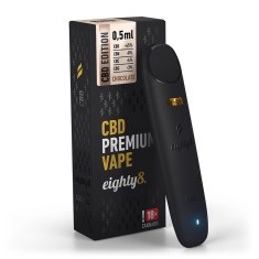 Vaporizator CBD Eighty8 Chocolate 45% CBD 0,5 ml