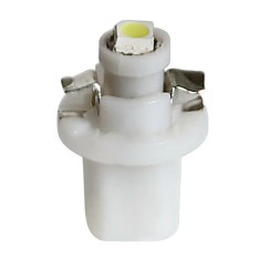 Bec Hyper-Led2 - 1SMD 12V ilum. bord soclu pl.B85d 2buc - Alb Garage AutoRide