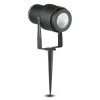 Lampa Gradina LED V-TAC 12W 4000K, IP65, Aluminiu, Negru, Lumina Neutra