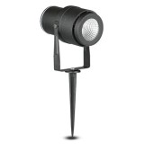 Lampa gradina ip65 12w 4000k alb neutru - negru, V-TAC