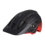 Casca Ciclism Polisport Mountain Pro - 55-58 cm, M, Negru-Rosu Ultimate FactoryBikes