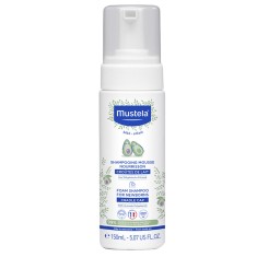Sampon Spuma pentru Copii, Mustela, Newborns, Testat Dermatologic, Hipoalergenic, 150ml foto