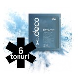Pudra decoloranta pana la 6 tonuri 25gr Pro.co