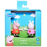 Set 2 figurine, Peppa Pig si Suzy Sheep, F7651