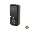 Baterie Externa Dudao K15MAX 30000mAh 22.5W QC + PD 1 x Lightning - 1 x USB-A - 2 x USB-C Neagra