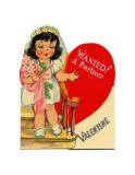 Cumpara ieftin Sticker decorativ Retro Valentine&#039;s Day, Multicolor, 71 cm, 6023ST, Oem