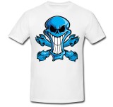Cumpara ieftin Tricou &quot; Blue skull &quot;